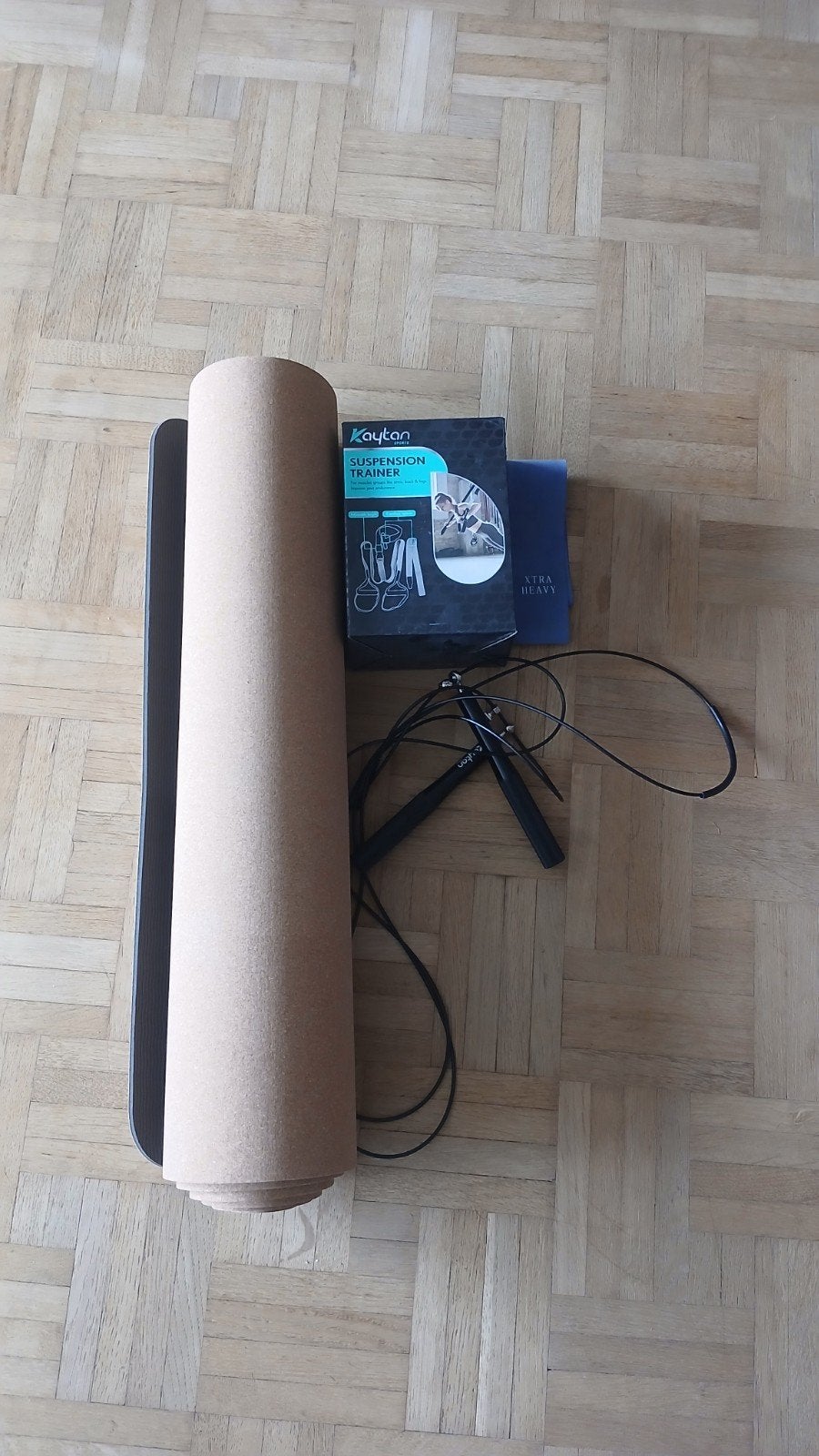 Sportmatje/ springtouw/ weerstandsband/suspension trainer, Sport en Fitness, Ophalen