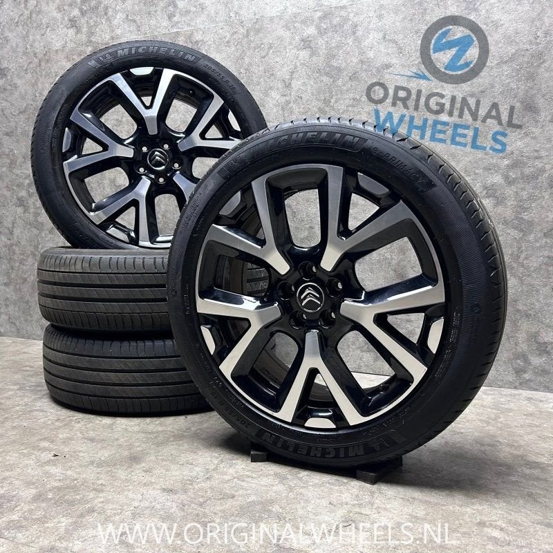 19 inch originele velgen + zomerbanden Citroen C5 aircross, Autos : Pièces & Accessoires, Pneus et Jantes, Véhicule de tourisme