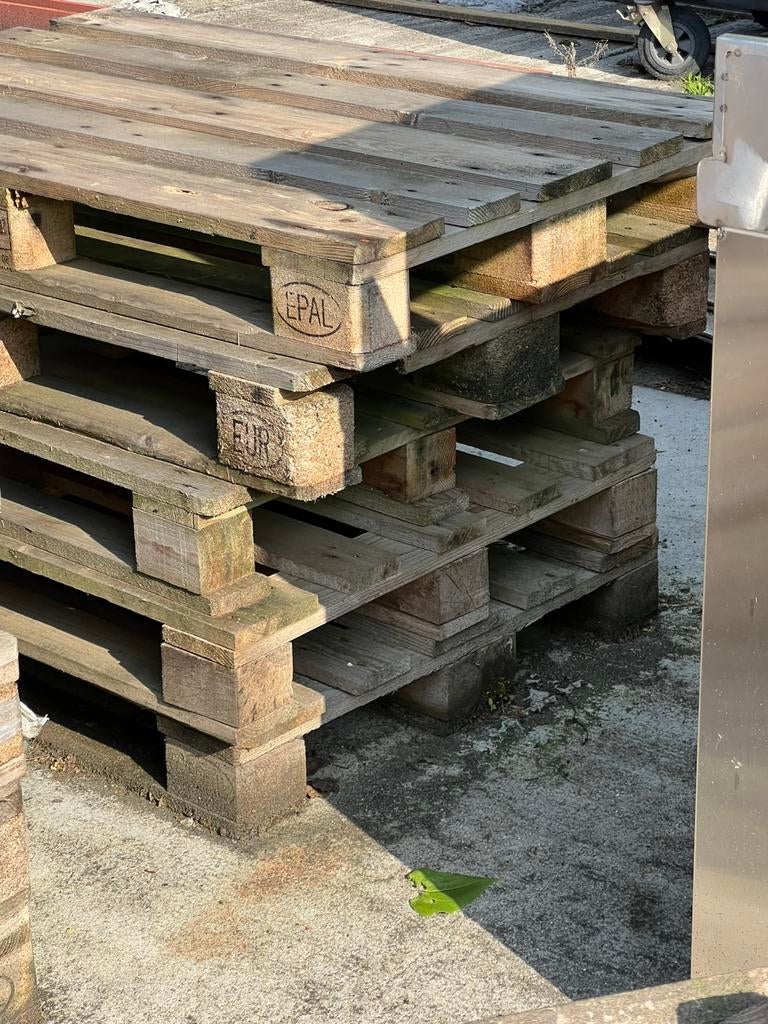Europalet, Bricolage & Construction, Bois & Planches, Utilisé, Palette, Autres essences de bois, Enlèvement