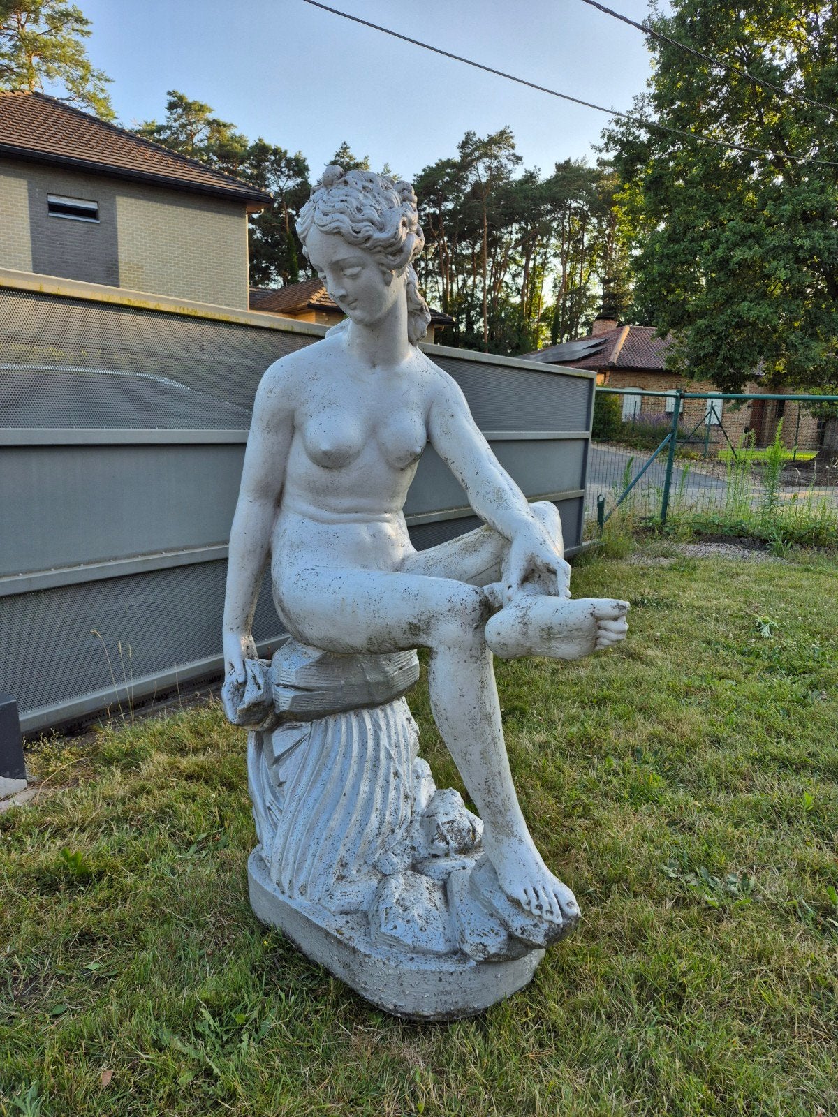 Tuinbeeld groot, Ophalen