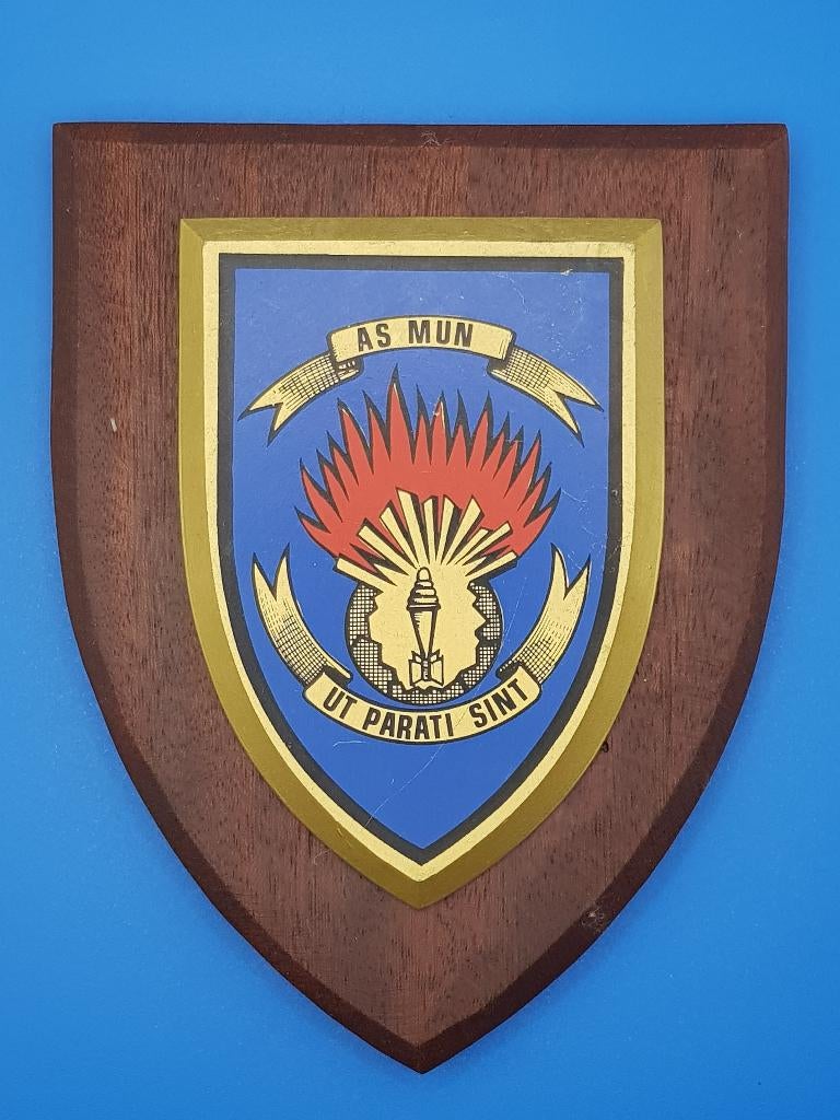 Belgian Army Crest "AS MUN" ( CR10 ), Enlèvement ou Envoi, Armée de terre, Emblème ou Badge