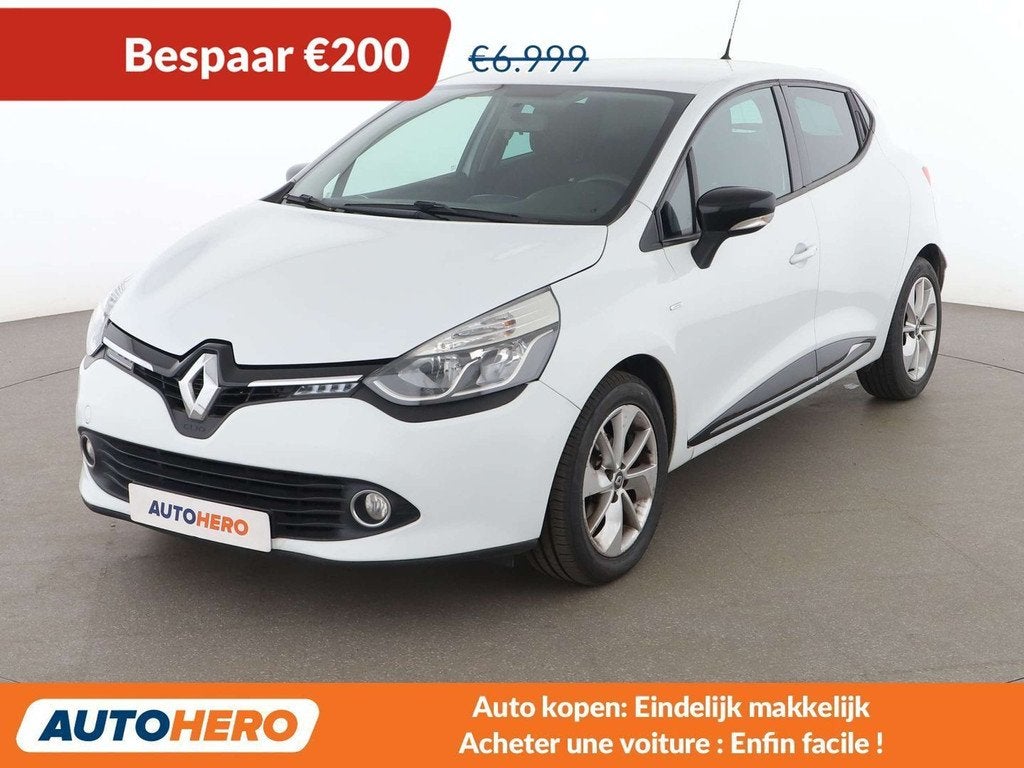Renault Clio 0.9 Energy Limited (bj 2016), Auto's, Renault, Te koop, Clio, ABS, Airbags, Airconditioning, Bluetooth, Boordcomputer