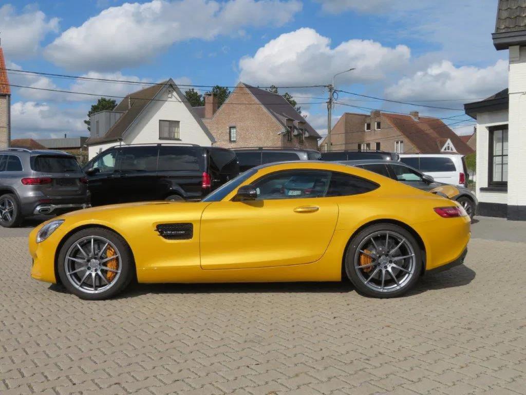 Mercedes-Benz AMG GT Solarbeam (bj 2017, automaat), Auto's, Automaat, Overige kleuren, Leder, Bedrijf