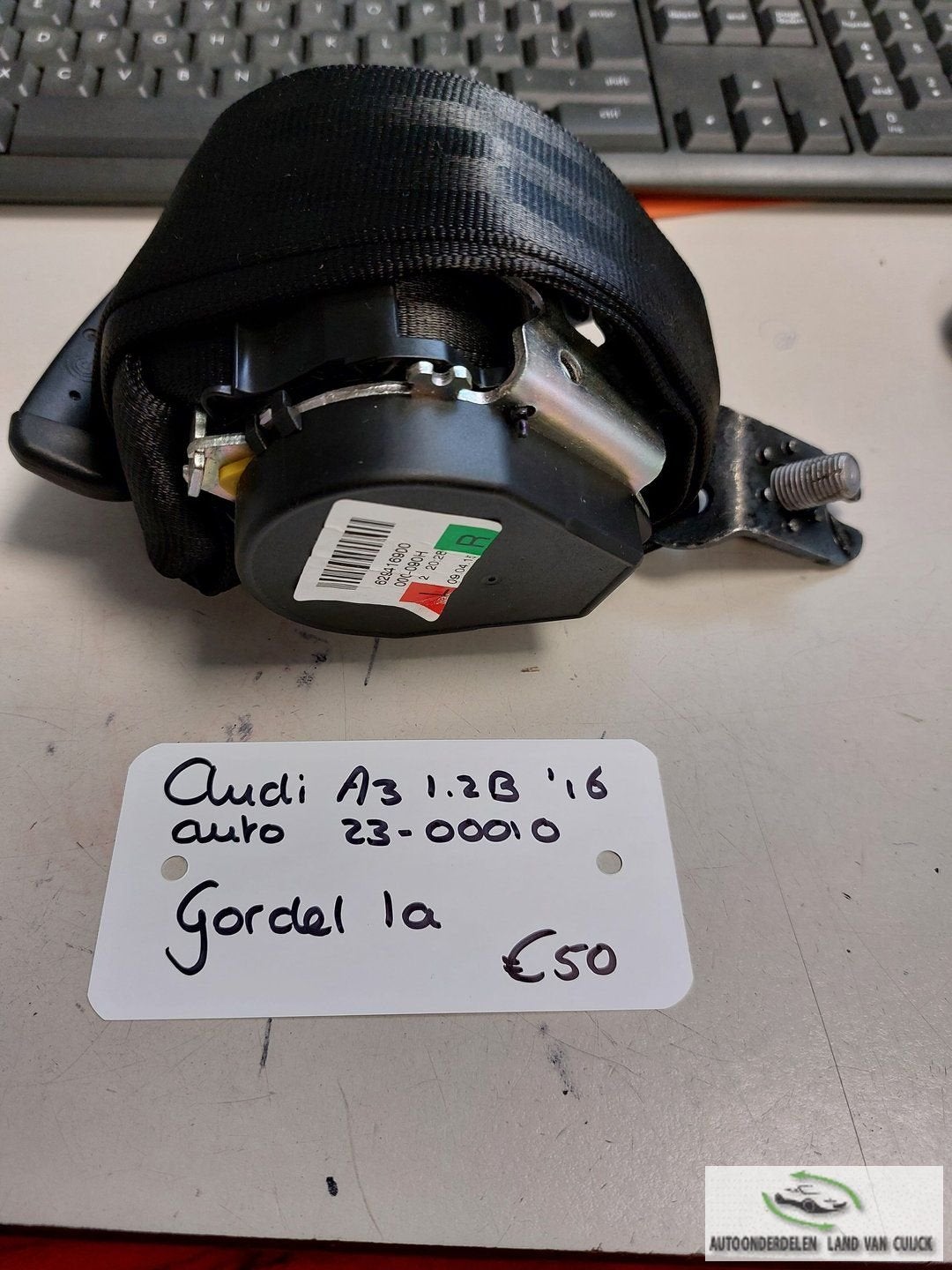Audi A3 automaat 1.2B Gordel LA+RA '16, Enlèvement ou Envoi, -, -, -