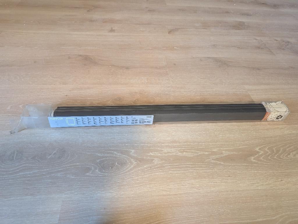 tupplur zwart rolgordijn ikea 195 x 60 cm nog in verpakking, Huis en Inrichting, Stoffering | Gordijnen en Lamellen, Ophalen, Zwart