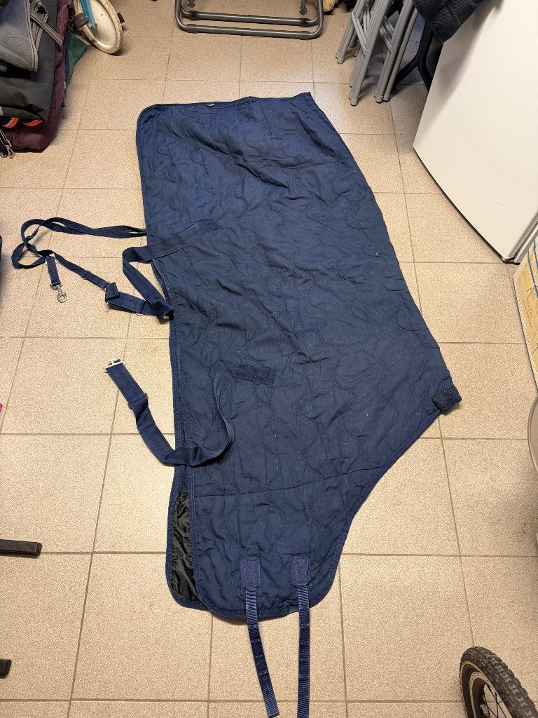 Paardendeken, Bleu, Cob (M), Utilisé, Autres marques