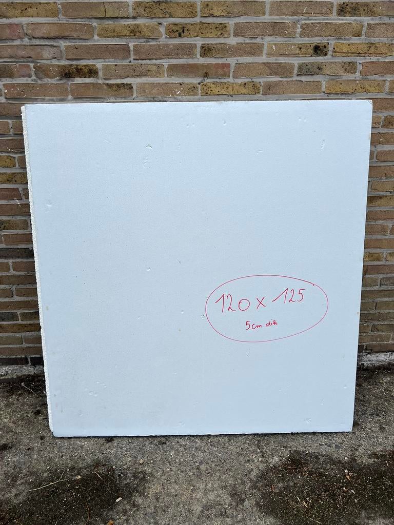 Isolatieplaten, Ophalen, Gebruikt, 4 tot 8 cm