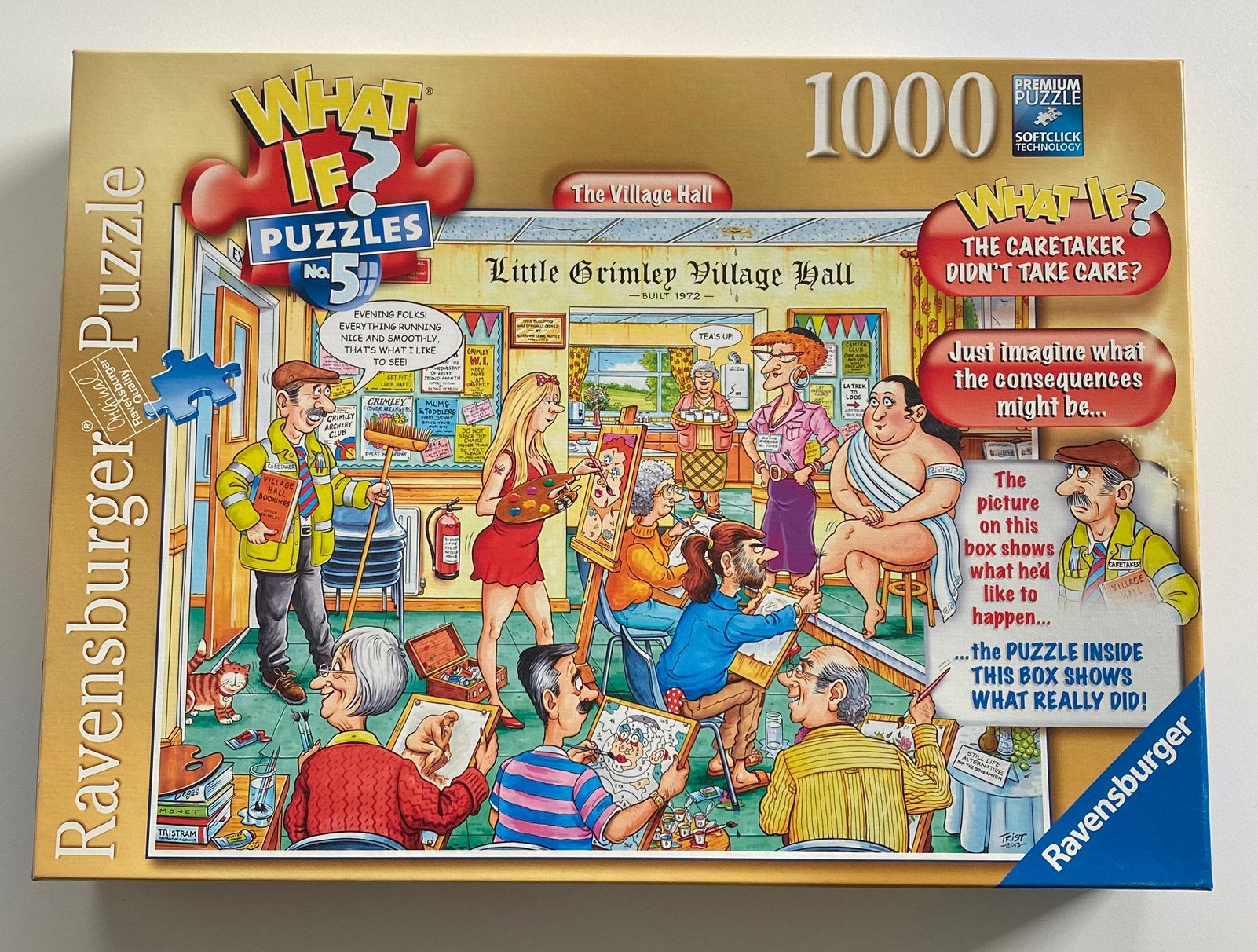 Puzzel Ravensburger 1000 stukken, Ophalen, Zo goed als nieuw