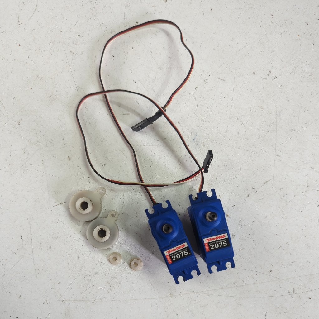 Traxxas 2075 servo’s goede staat (Tamiya HPI FTX HSP Kyosho), Ophalen of Verzenden, Gebruikt, Schaal 1:10, Onderdeel