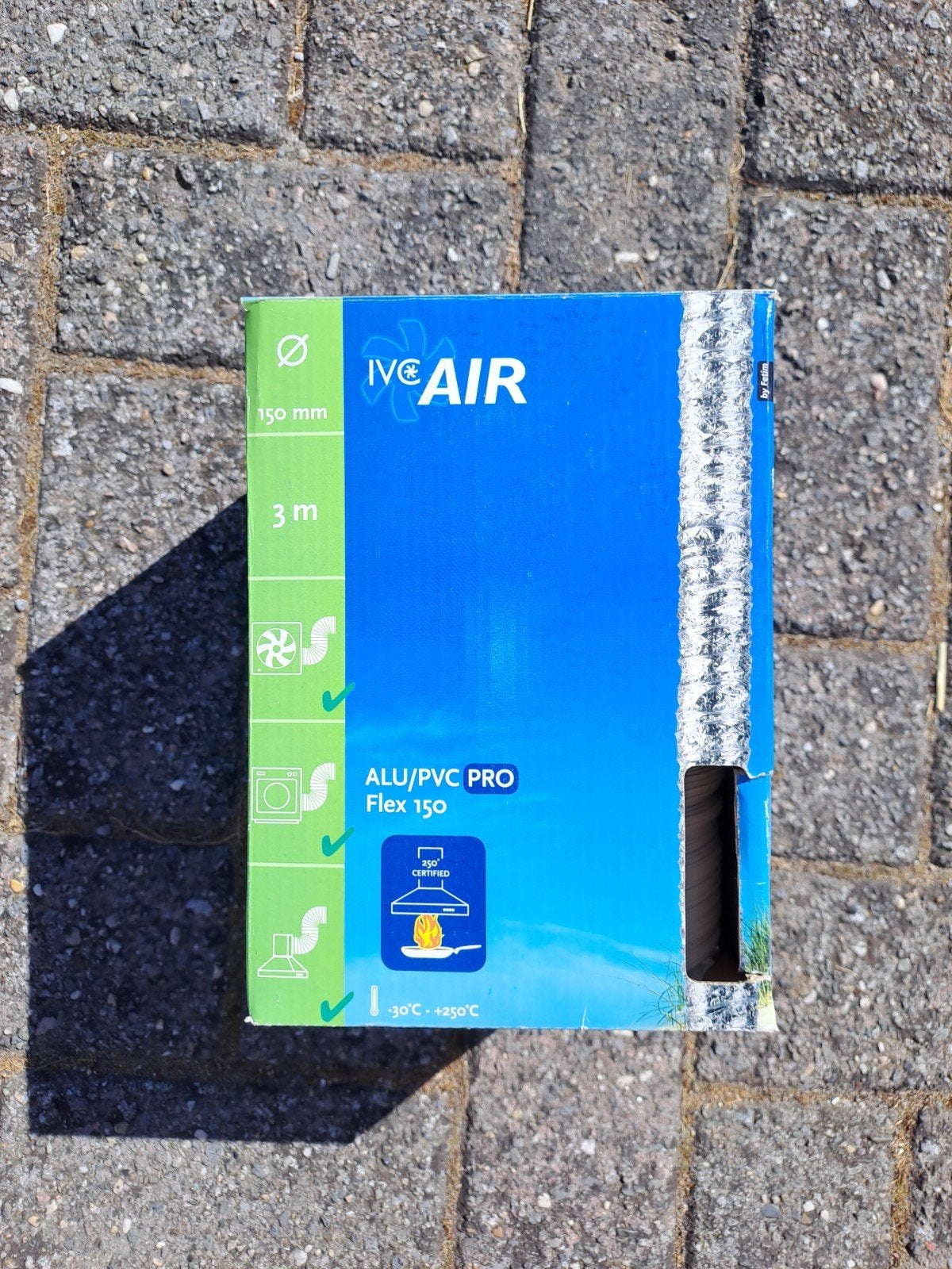 flexibel voor droogkast damplamp ventilatie, Ophalen of Verzenden