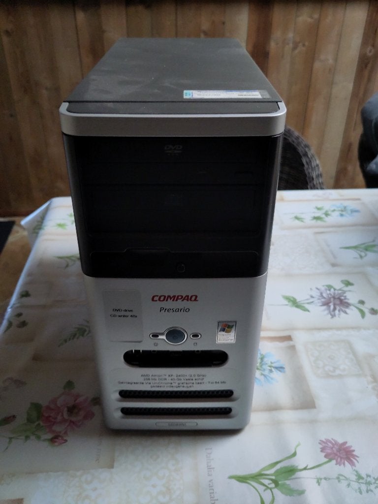 pc compaq, Ophalen, Compaq