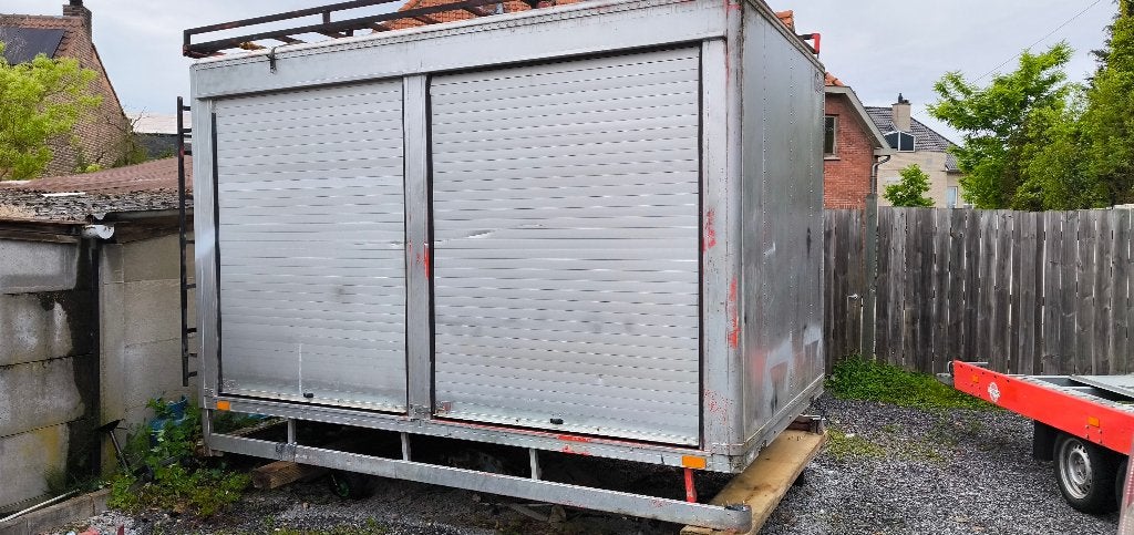 Conteneur/caisse de chargement en aluminium. Inoxydable, 200 à 400 cm, 250 à 300 cm, Enlèvement, Utilisé