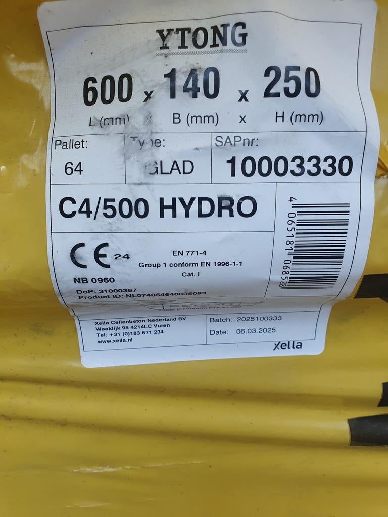 Bouwmaterialen, Doe-het-zelf en Bouw, Metselstenen, Ophalen