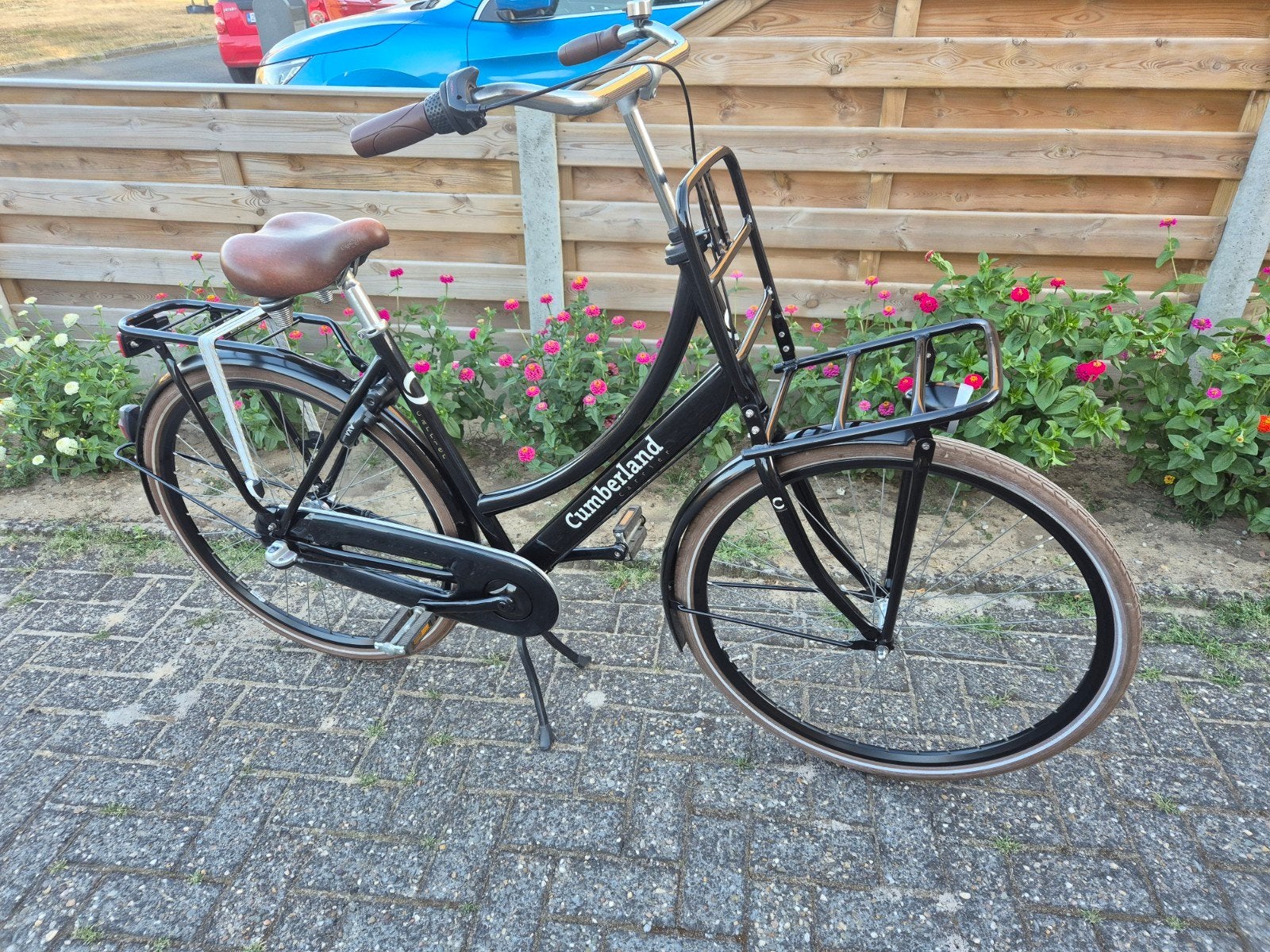 Damesfiets 3 versnellingen, Fietsen en Brommers, Fietsen | Dames | Damesfietsen, Ophalen, Terugtraprem, Versnellingen, Zo goed als nieuw