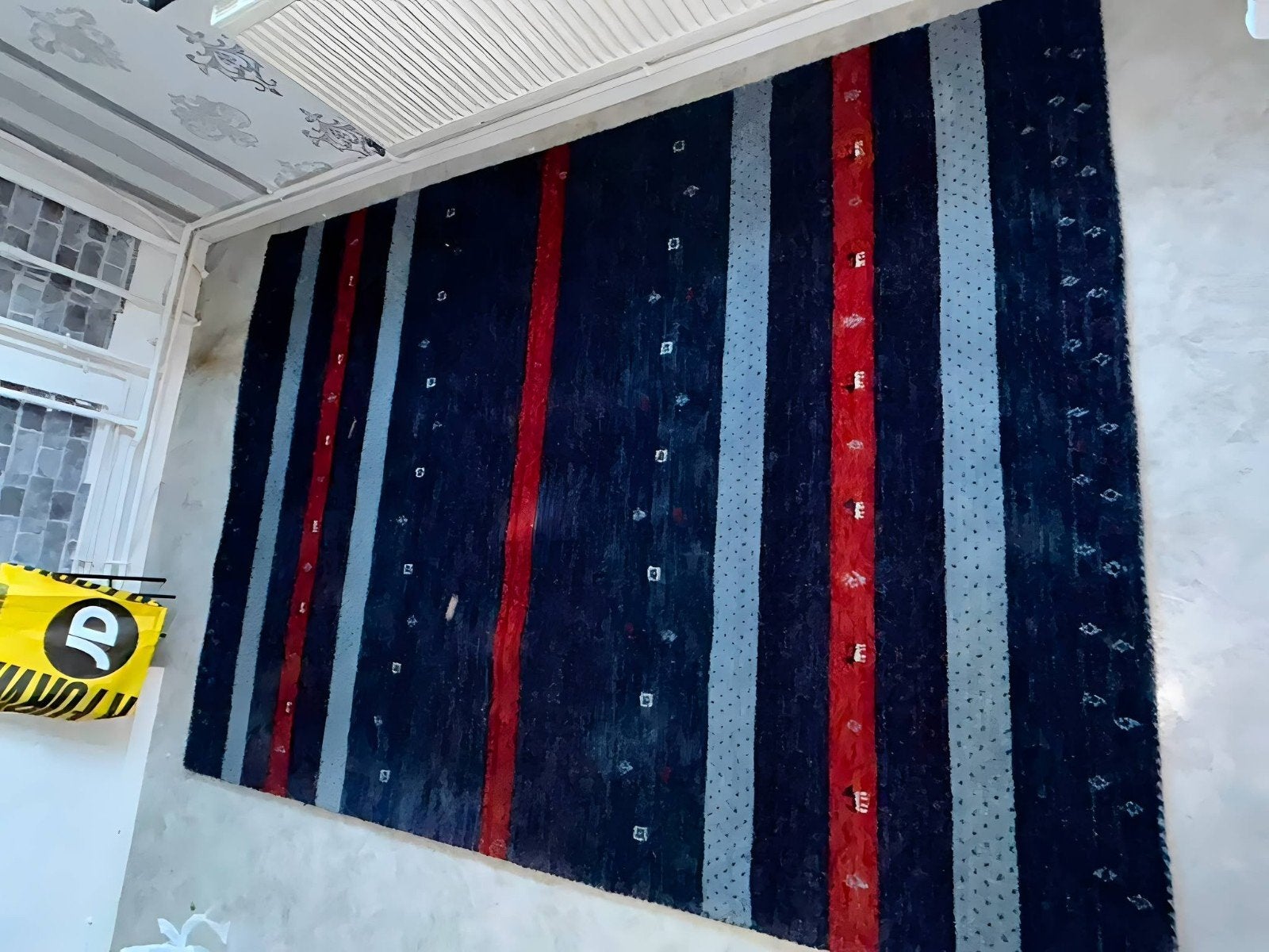 tapis molletonnés, Enlèvement