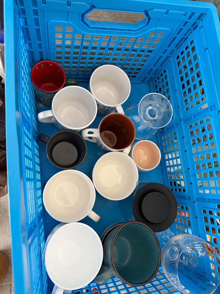 Gratis tassen en glazen, Verzamelen, Ophalen, Zo goed als nieuw, Overige typen