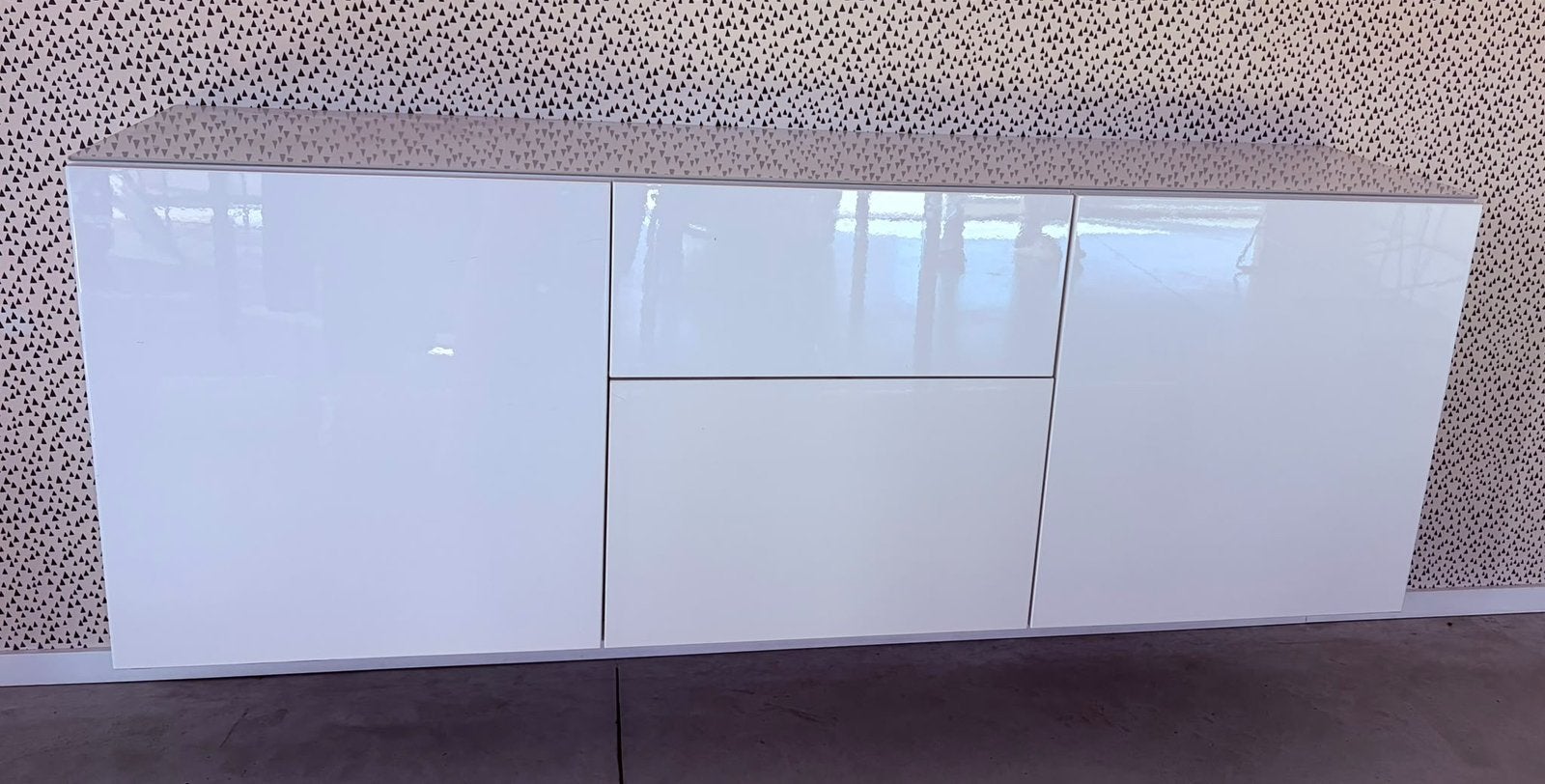 Hangkast, Huis en Inrichting, Ophalen, Zo goed als nieuw, Overige houtsoorten, Met lade(s)