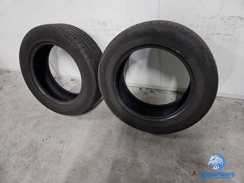 7mm! Zomerbanden 235/60R18 Continental ContiEcoContact 5, Auto-onderdelen, Banden en Velgen, 18 inch, Gebruikt, -, -