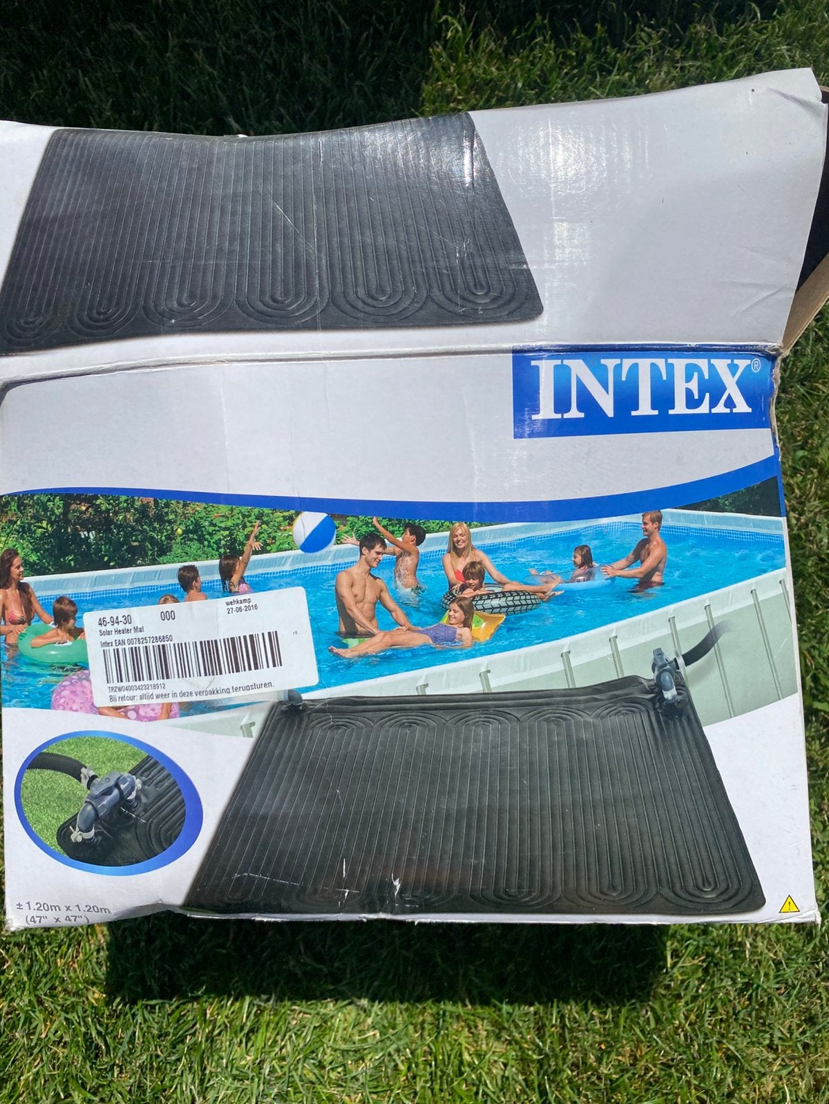 2 tapis de soleil de 1,2 m, Jardin & Terrasse, Enlèvement, Utilisé, Chauffage
