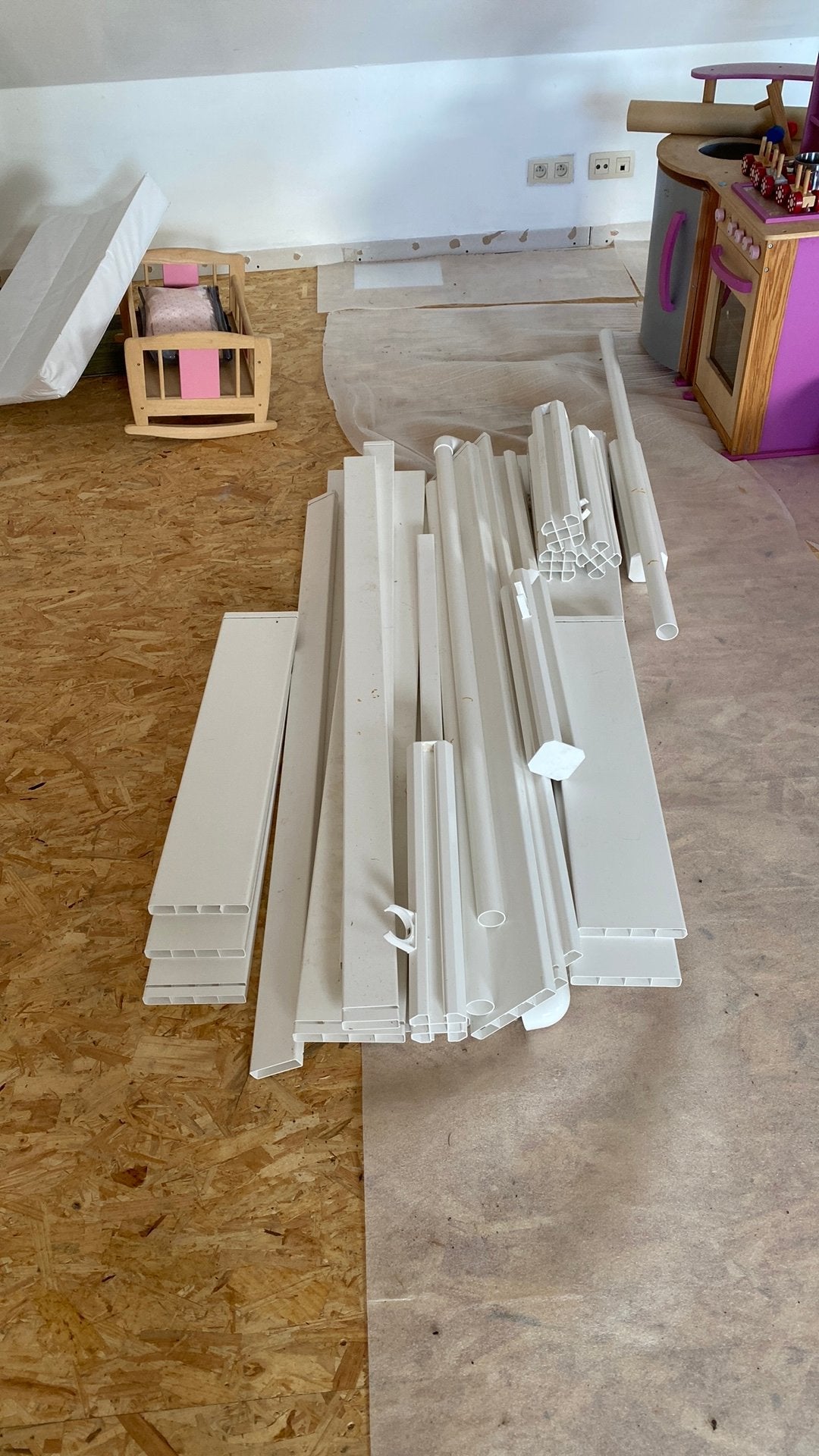 Werpkist puppy’s + lamp, Enlèvement, Comme neuf, Caisse de mise bas