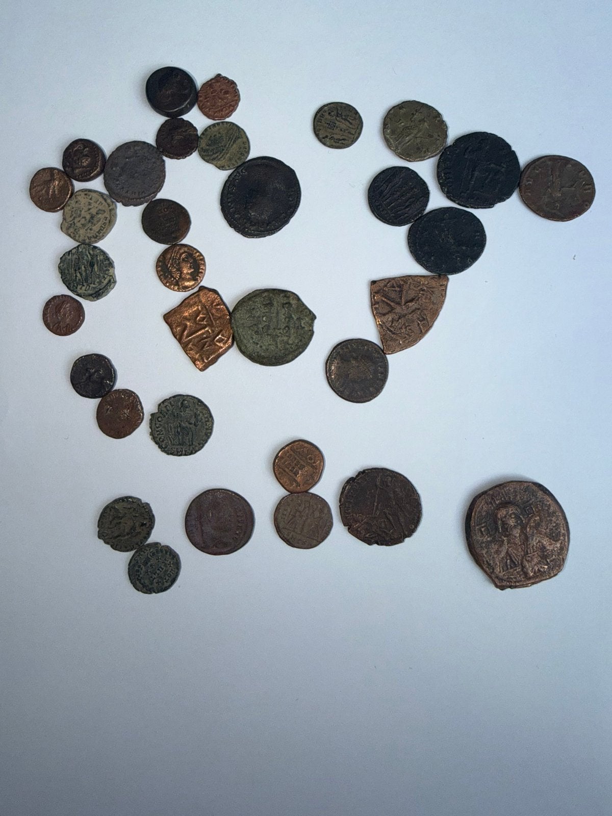 Groot lot romeinse/griekse munten 33stuks, Postzegels en Munten, Ophalen of Verzenden, Munten