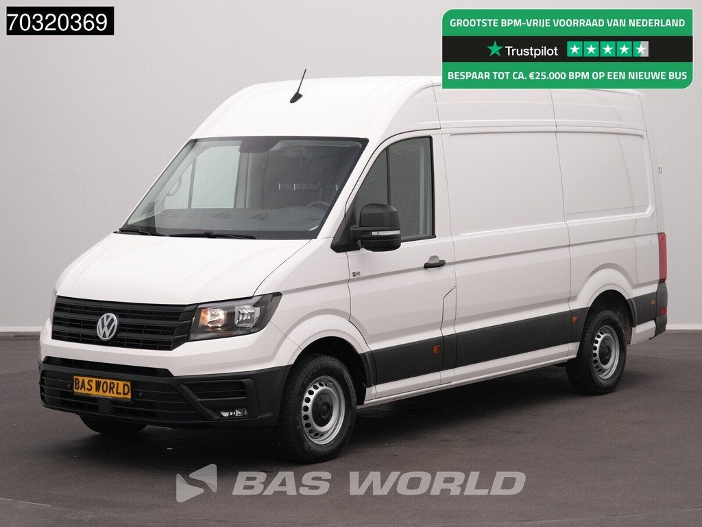 Volkswagen Crafter 140pk Automaat L3H3 CarPlay Camera Airco, Autos, Achat, Euro 6, Entreprise, 2500 kg