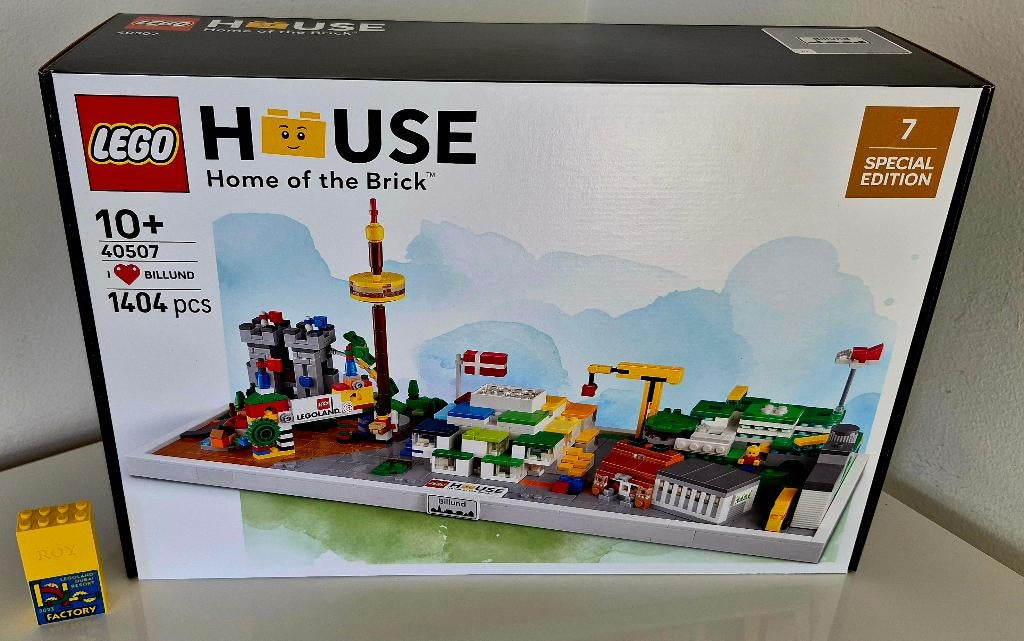 Lego 40507 Lego House I Heart Billund (rare !), Neuf, Enlèvement ou Envoi, Lego, Ensemble complet