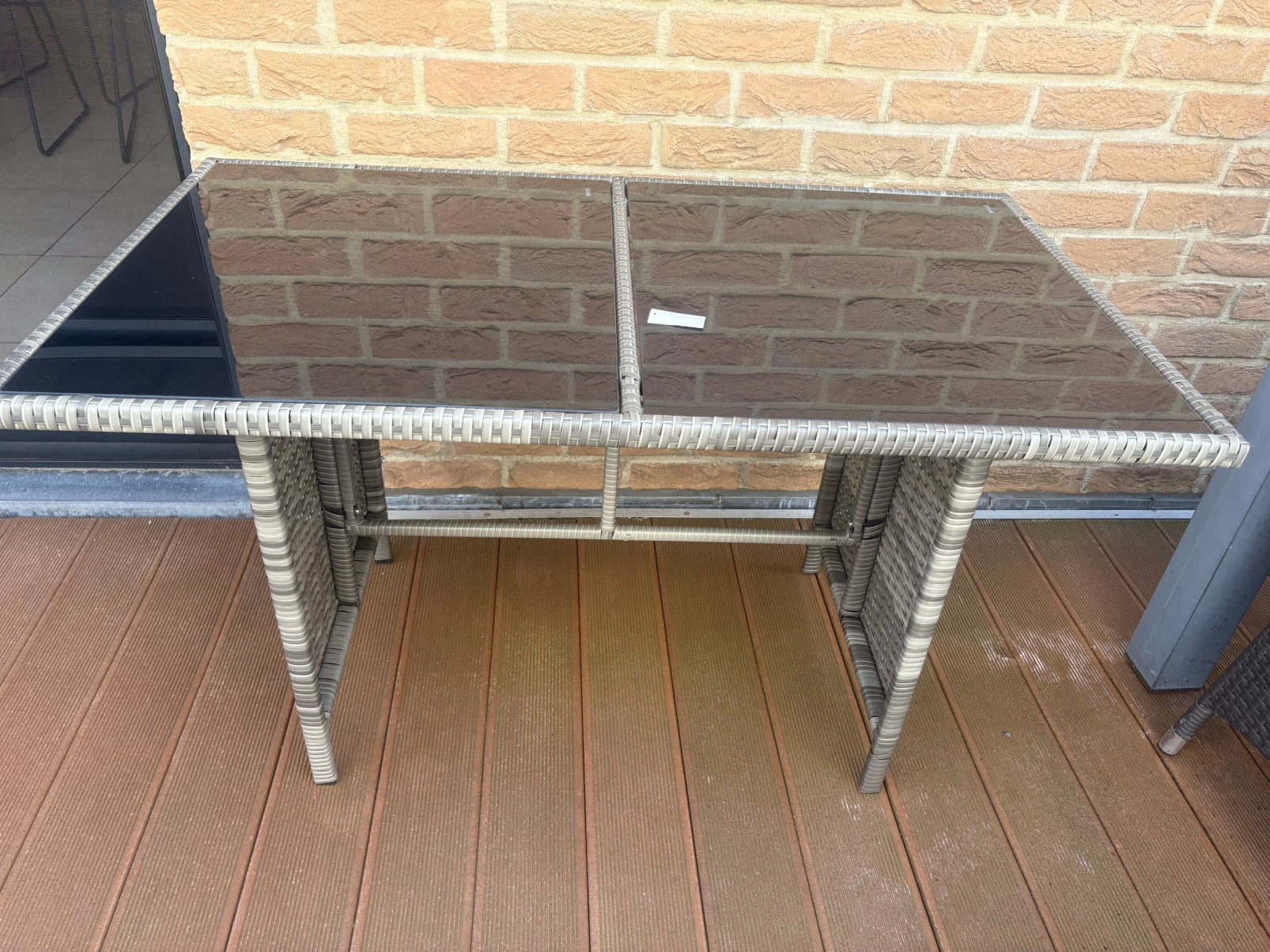 Tectake salon tafel, Tuin en Terras, Ophalen, Nieuw