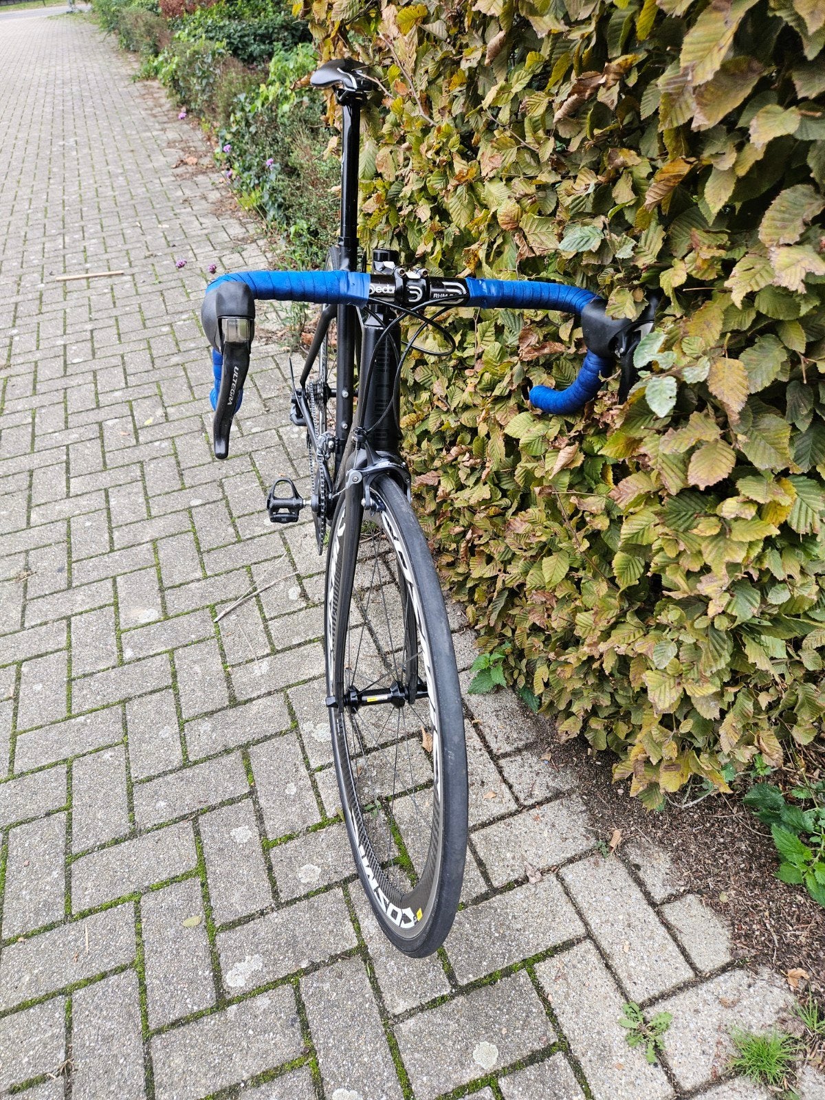 Racefiets Zannata the shadow...speciale edition.., Vélos & Vélomoteurs, Autres marques, Frein sur jante, Comme neuf, Enlèvement