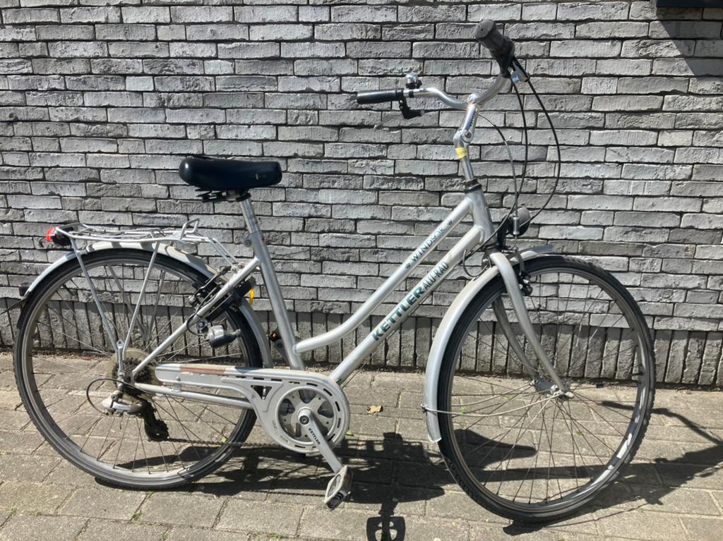 Kettler Windsor Alu Rad, Fietsen en Brommers, Ophalen, Gebruikt, Velgrem, 47 tot 50 cm