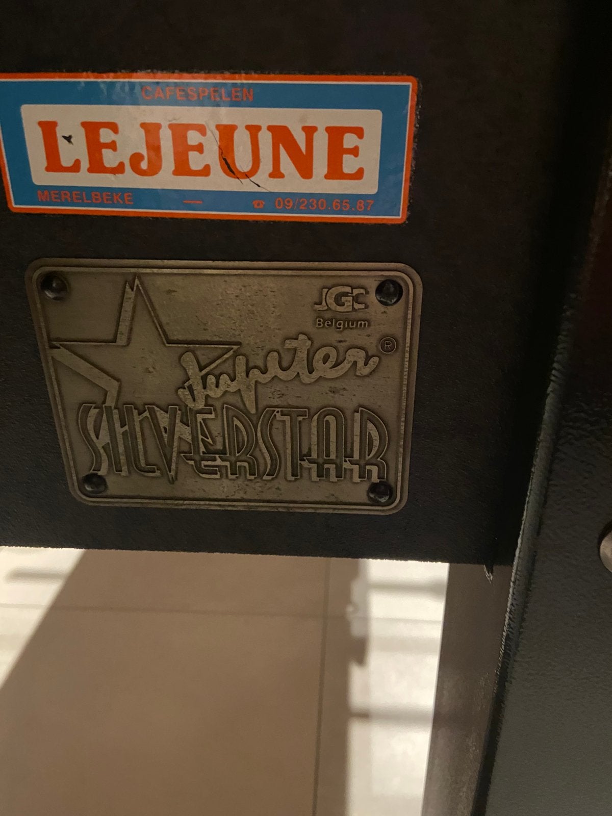 Voetbaltafel   jupiter silverstar, Gebruikt, Overige typen, Overige soorten, Ophalen
