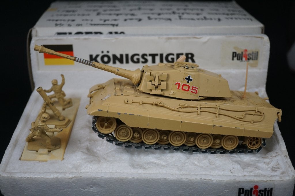 Débardeur Polistil German King Tiger - 1/50 - TOP vintage, Hobby & Loisirs créatifs, Enlèvement ou Envoi
