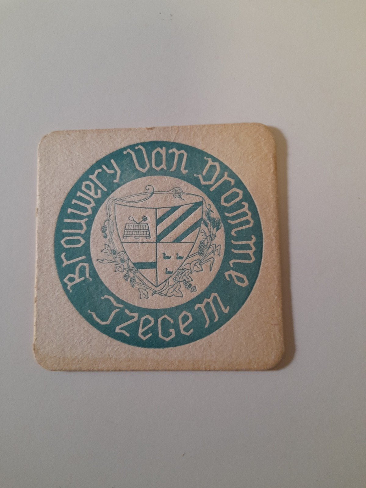 Bierviltje brouwerij van dromme izegem, Verzamelen, Biermerken, Ophalen of Verzenden