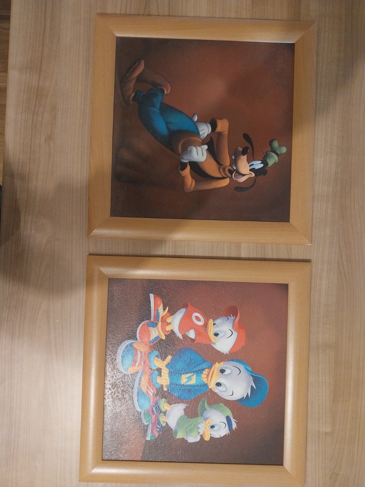 2 Disney kaders, Verzamelen, Ophalen, Zo goed als nieuw
