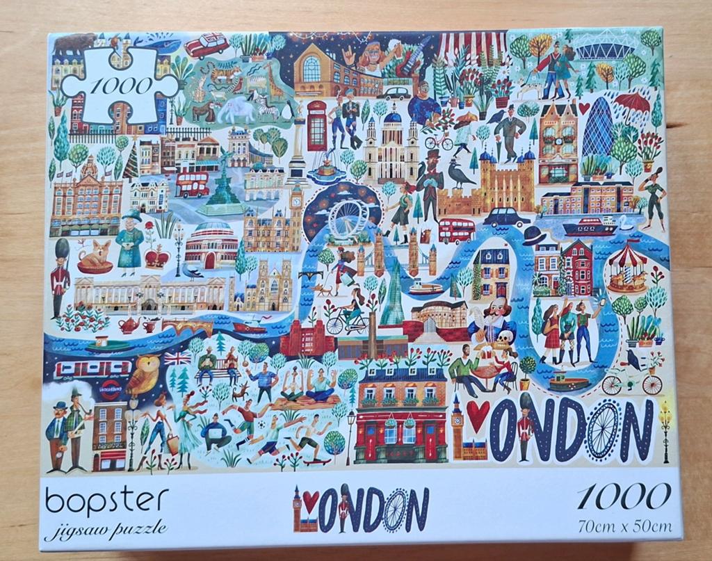 Legpuzzel Londen 1000 stukjes compleet, Ophalen of Verzenden, Legpuzzel