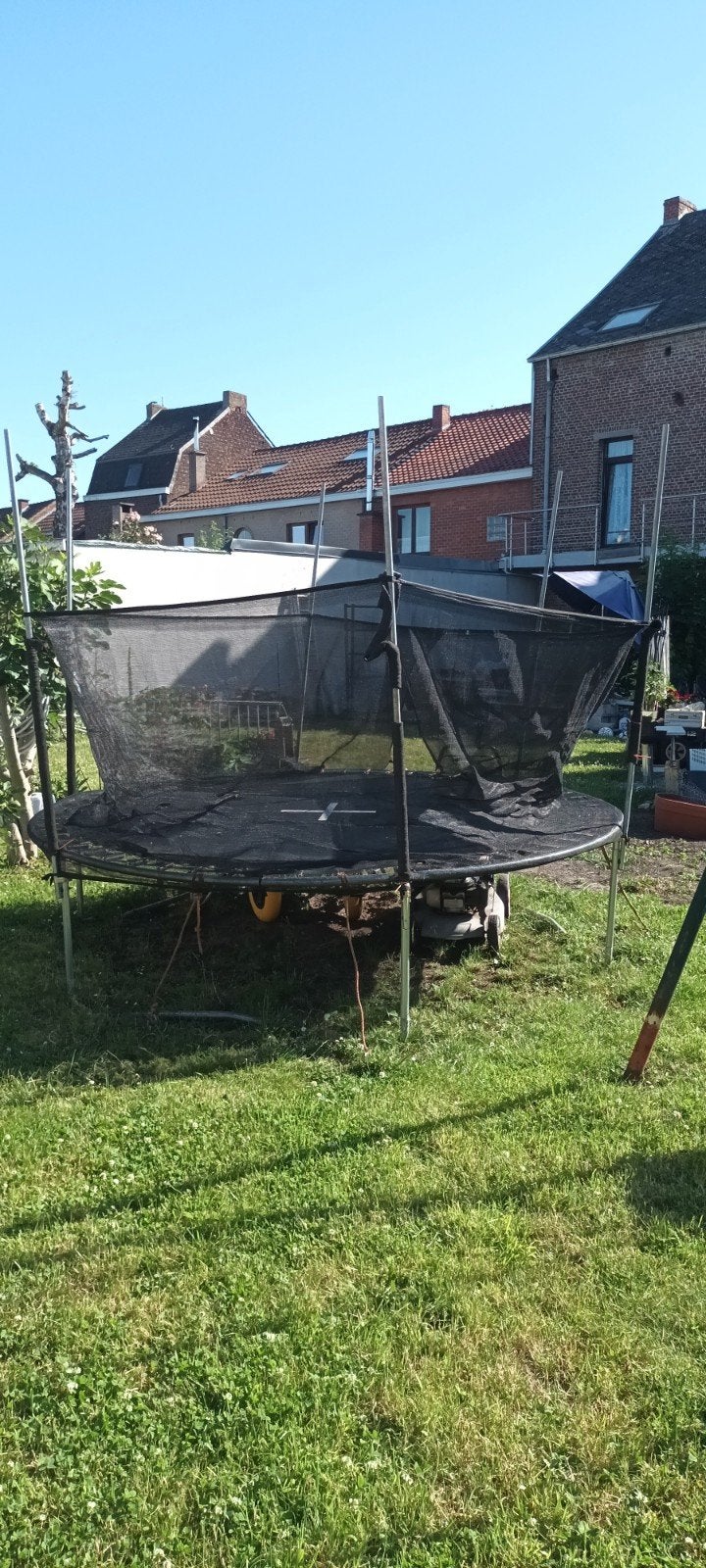 trampoline, Ophalen