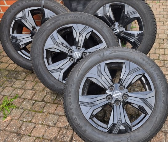 Jantes Noires Nissan Qashqai, Pneus hiver, Véhicule de tourisme, 18 pouces, Enlèvement