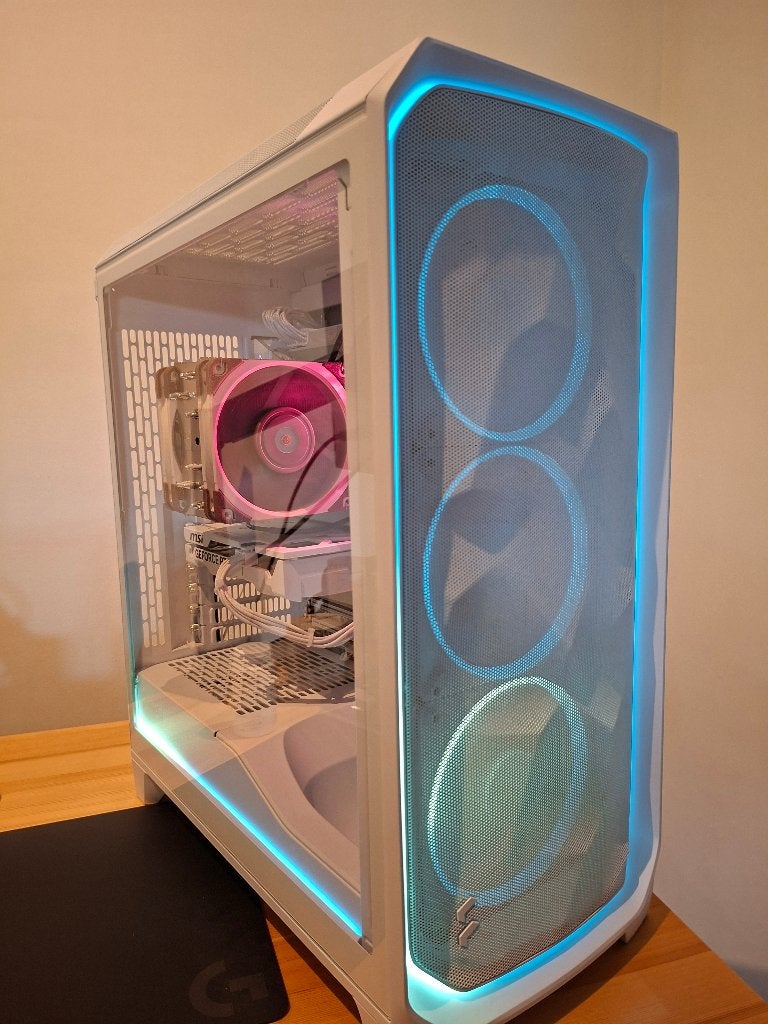 TOUR GAMER BLANCHE, Computers en Software, Desktop Pc's, Nieuw, SSD, Ophalen