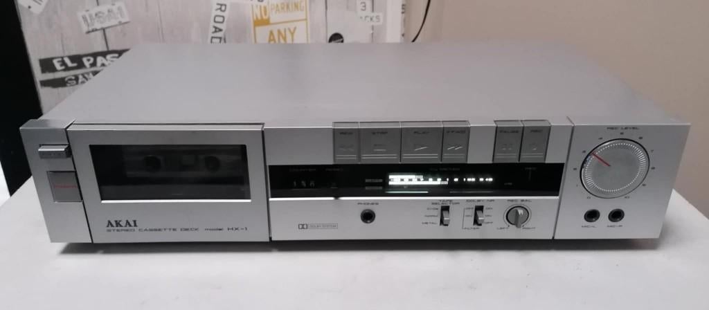 Akai HX-1 cassettedeck, Enlèvement ou Envoi, Simple, Akai, Tape counter