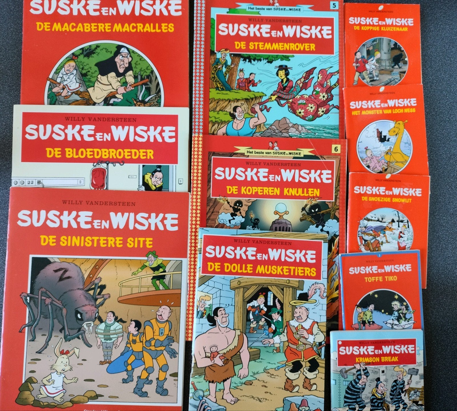 Suske en Wiske: mini uitgaves en andere., Boeken, Ophalen of Verzenden
