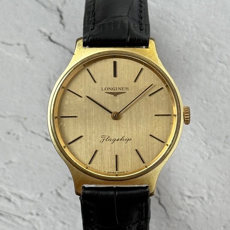 Longines Flagship Vintage, Montre-bracelet, Enlèvement ou Envoi, Avec bracelet, 1960 ou plus tard