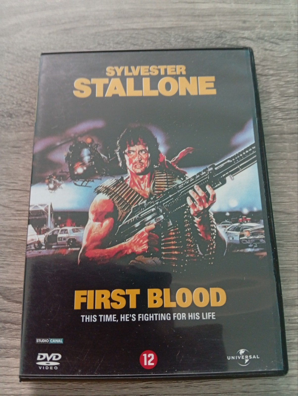 first blood actie dvd Sylvester Stallone, 2000 tot heden, Engels, Nederlands, Ophalen of Verzenden