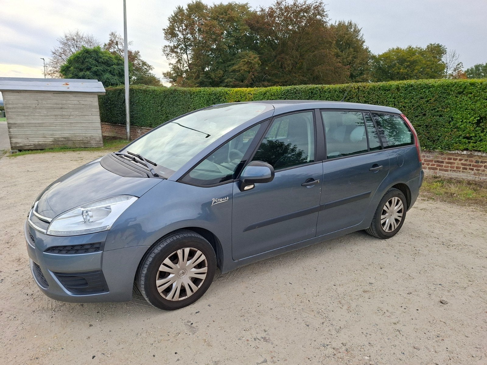 Citroën C4 Grand Picasso 1.6 VTi Attraction, Auto's, Voorwielaandrijving, Euro 5, Zwart, C4 (Grand) Picasso