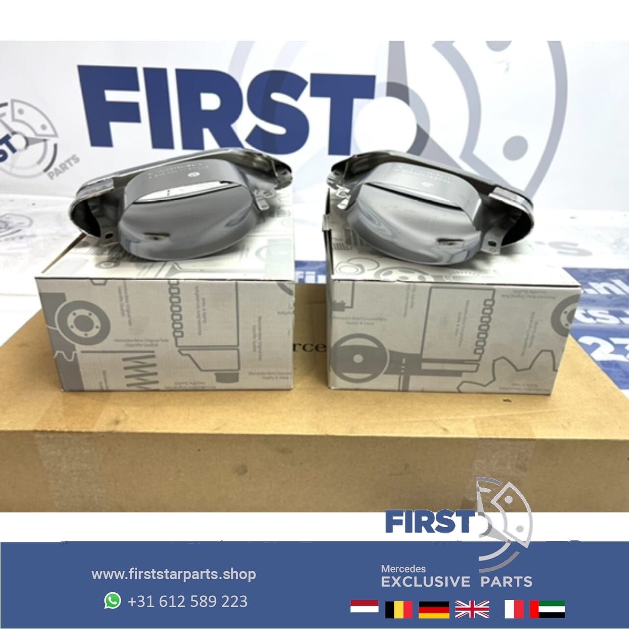 Mercedes C KLASSE AMG 2014-2020 W205 C205 S205 UITLAAT SIERS, Gebruikt, -, Ophalen of Verzenden, -