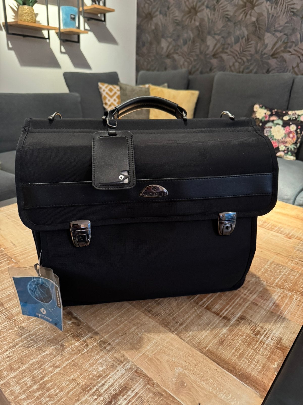 Samsonite laptoptas, Ophalen of Verzenden, Zo goed als nieuw, Samsonite, Zwart