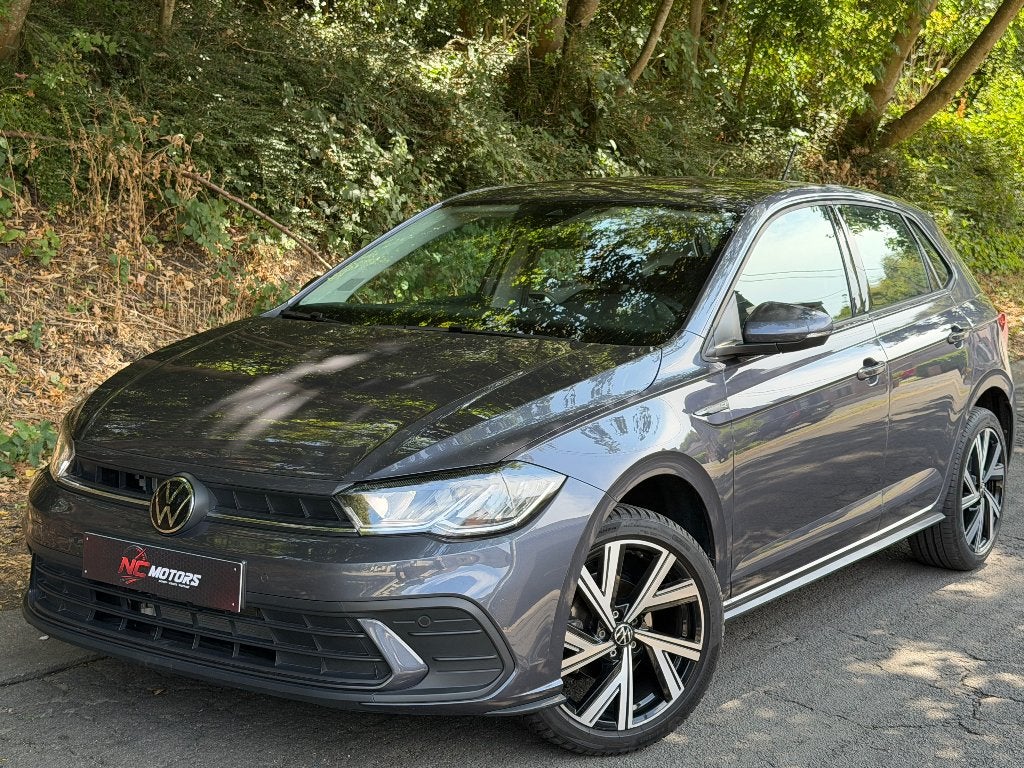 VW POLO 1.0 TSI R LINE 12/2024- 9900KM-SHOOWROOM, Autos, Volkswagen, Argent ou Gris, Euro 6, Entreprise, Boîte manuelle
