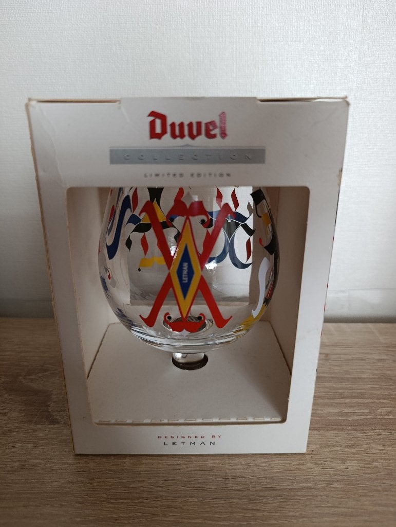 Duvelglas Letman met zeldzame fout in de bedrukking, Enlèvement, Neuf, Verre ou Verres, Duvel