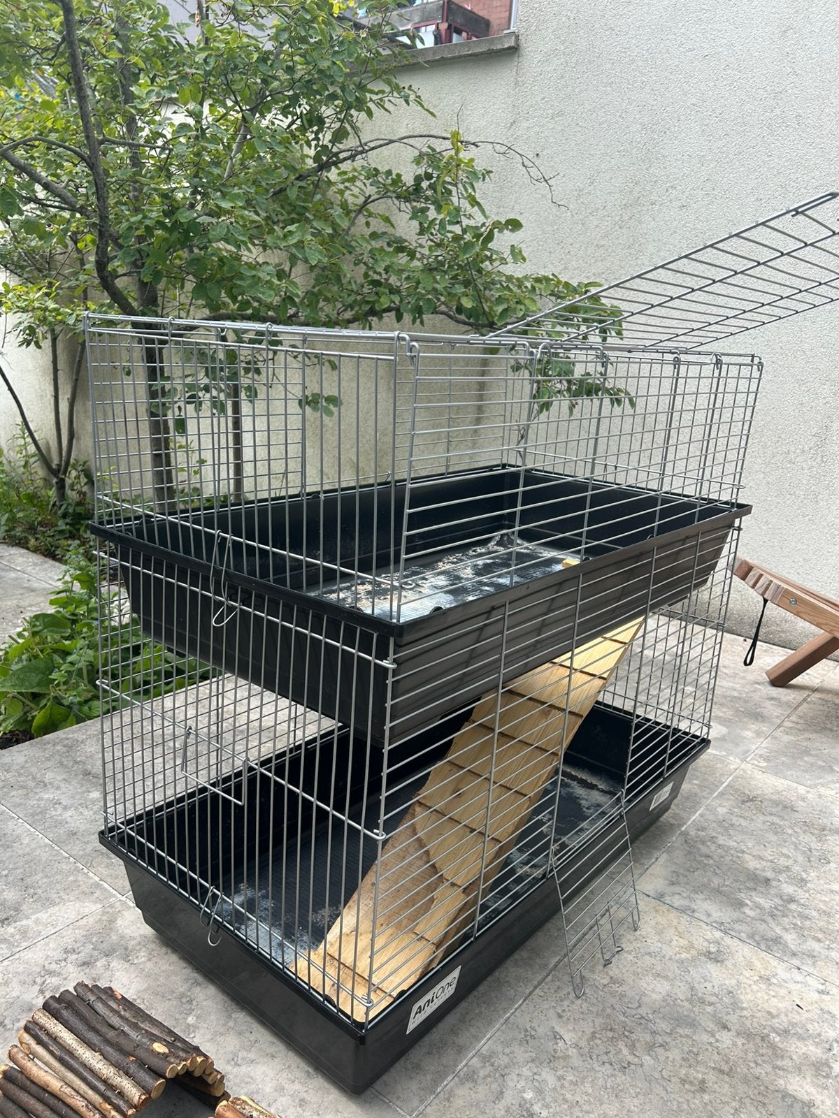 Caviahok 2 verdiepingen met accessoires, Ophalen, Zo goed als nieuw, Cavia