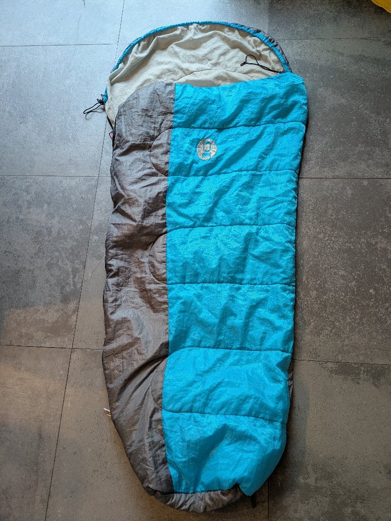 Coleman junior slaapzak, Ophalen, Gebruikt