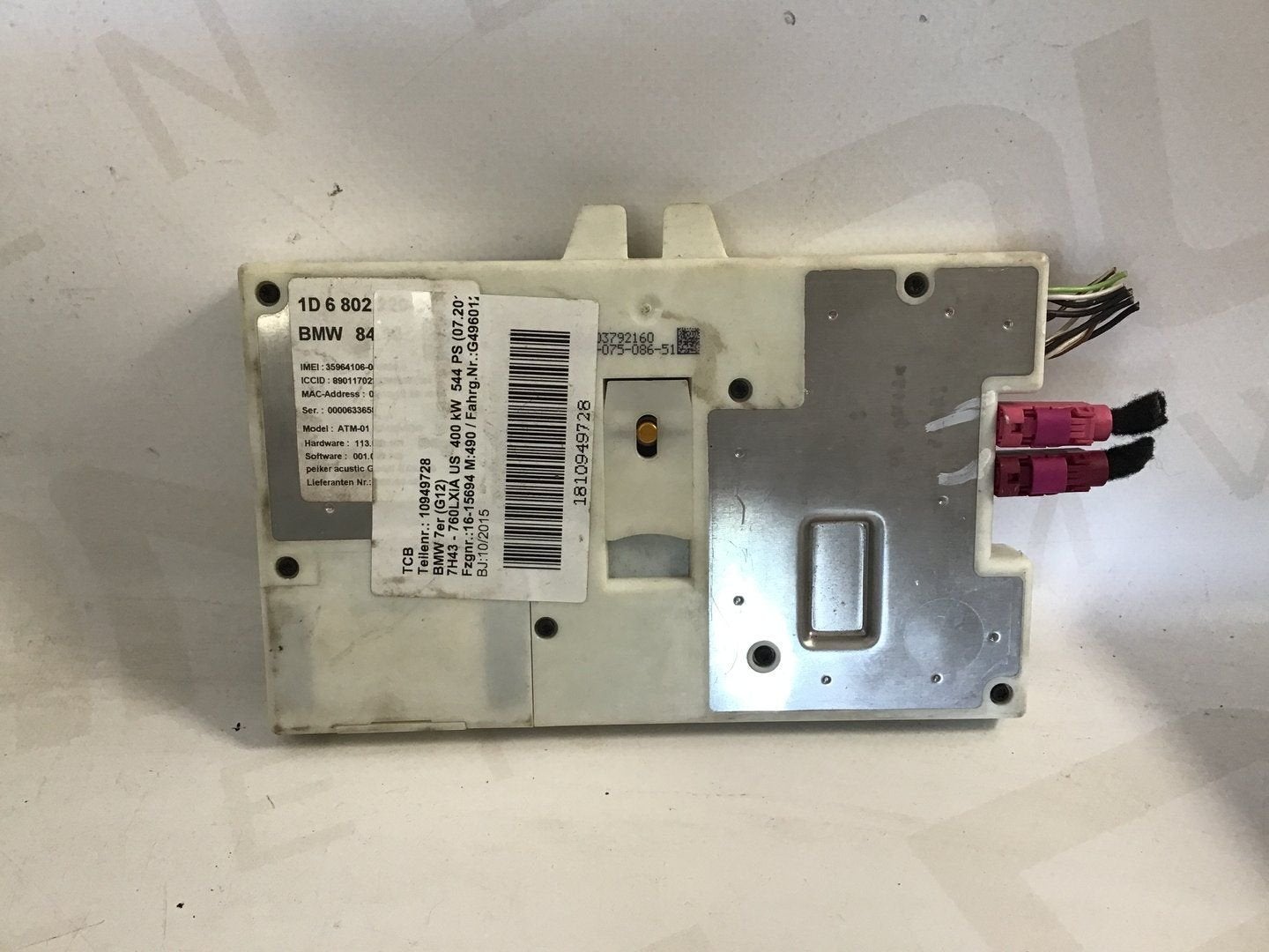 Besturings module BMW G12 8410680220-01, Gebruikt, -, -, Ophalen of Verzenden